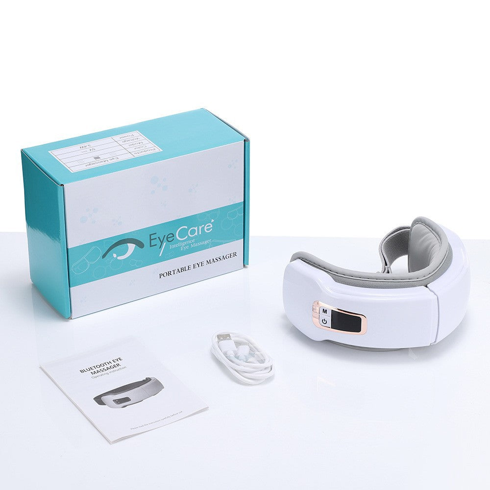 Bluetooth Eye Massager with Heat and Vibration