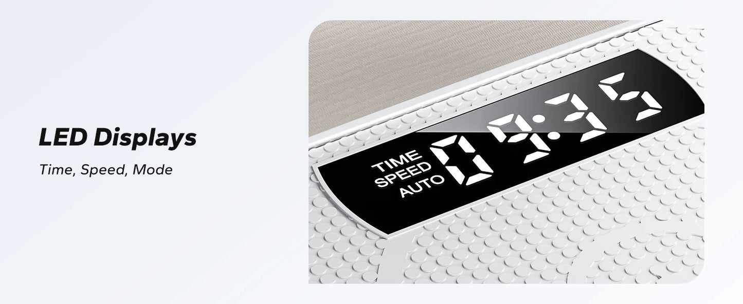 MERACH Vibration Plate Exercise Machine Whole Body Workout