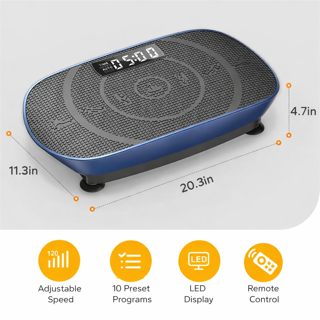 Vibration Exercising Plate Whole Body Workout