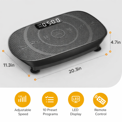 Vibration Exercising Plate Whole Body Workout