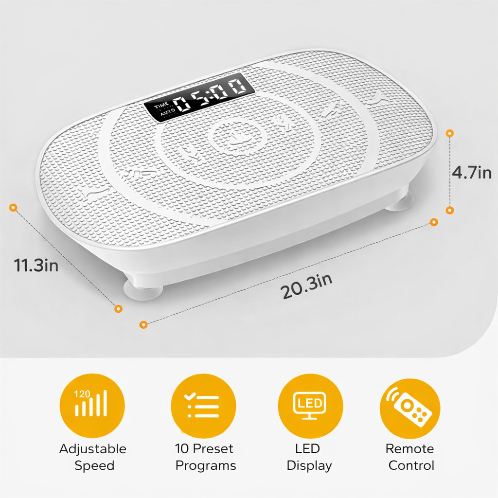 Vibration Exercising Plate Whole Body Workout