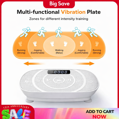 Vibration Exercising Plate Whole Body Workout