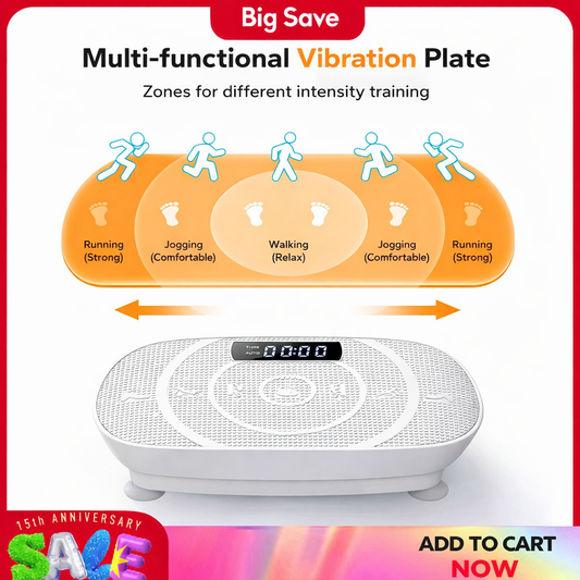 Vibration Exercising Plate Whole Body Workout (EXCLUSIVE OFFER)