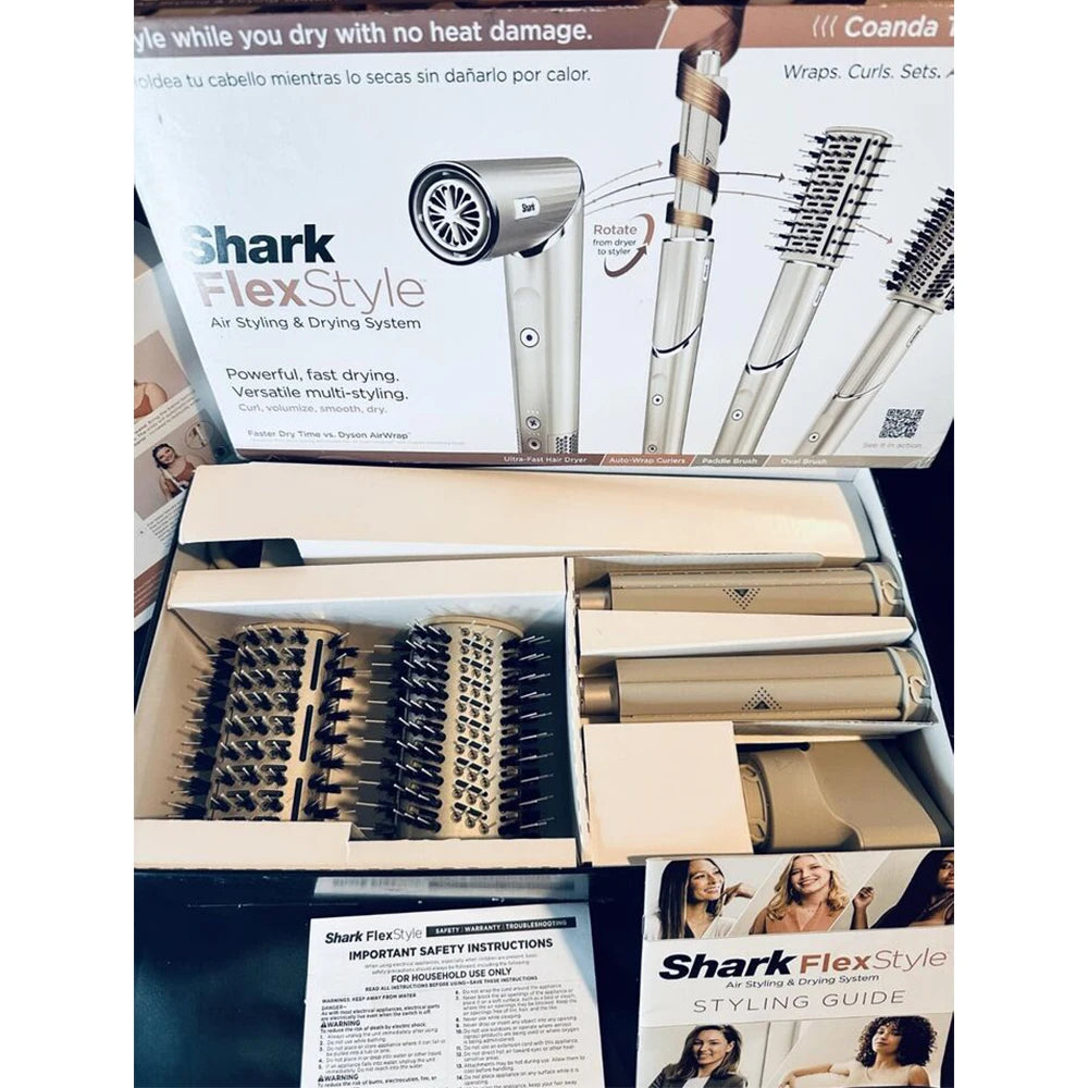 Shark FlexStyle HD430 Negative Ion Hair Dryer & Air Styler Wrap