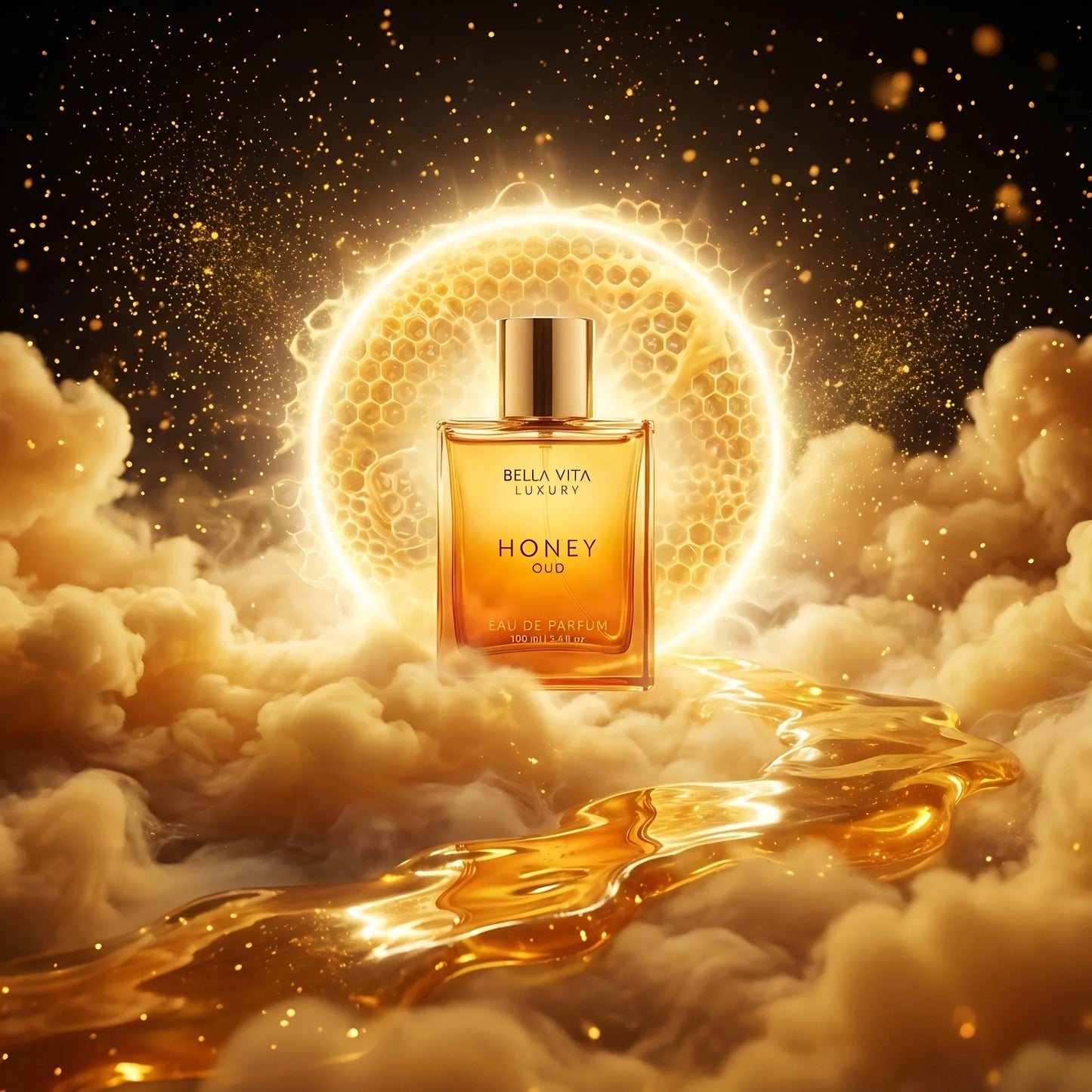 BellaVita Luxury Honey Oud Eau de Parfum  3.4 fl. oz.