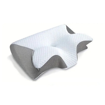 1pc Memory Foam Cervical Orthopedic Neck Pillow